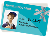 Supers'cool card Beispiel Foto, Buskarte