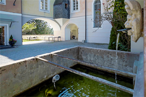 Der Brunnen im Schlosshof